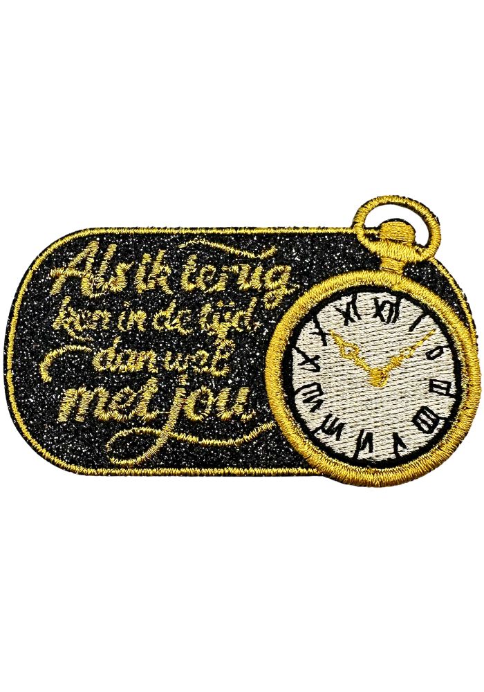 Terug In De Tijd - Carnavals Embleem -  - Carnavalsjas Store