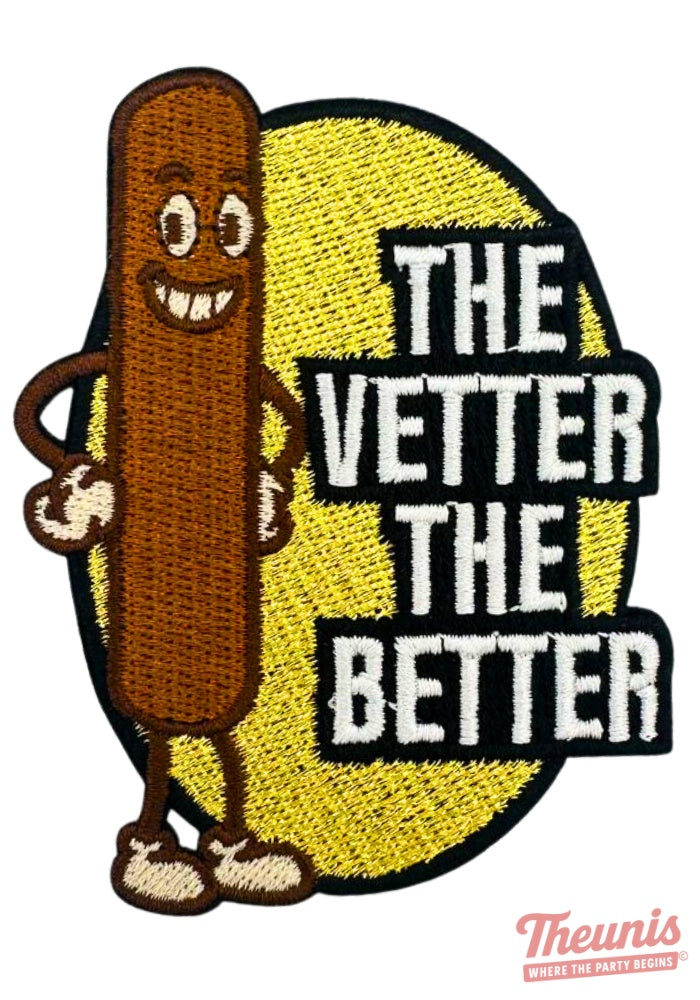 The Vetter The Better - Carnavals Embleem -  - Carnavalsjas Store