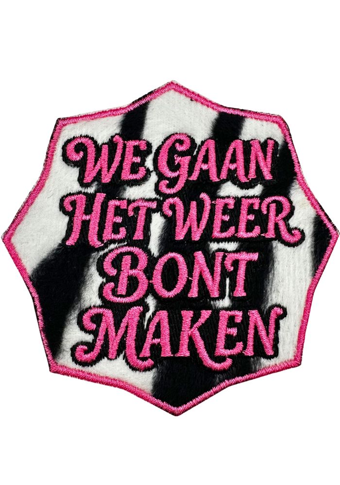 Weer Bont Maken - Carnavals Embleem -  - Carnavalsjas Store