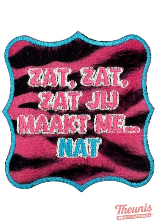 Jij Maakt Me Nat - Carnavals Embleem -  - Carnavalsjas Store
