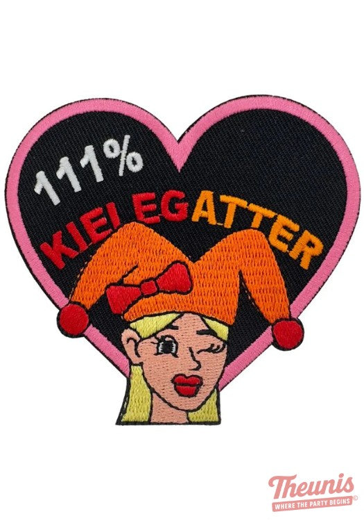 111% Kielegatter - Kielegat Embleem -  - Carnavalsjas Store