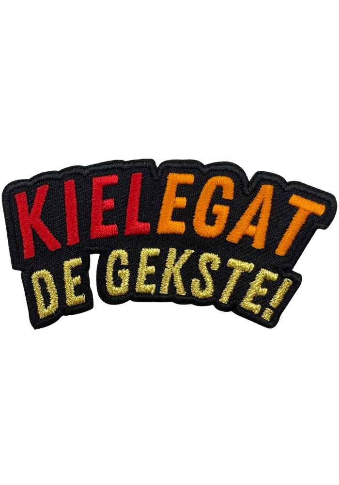 Kielegat De Gekste - Kielegat Embleem -  - Carnavalsjas Store