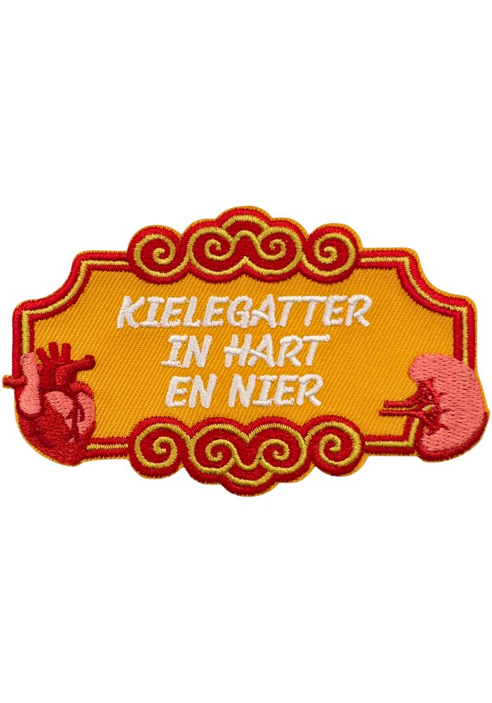 In Hart En Nier - Kielegat Embleem -  - Carnavalsjas Store