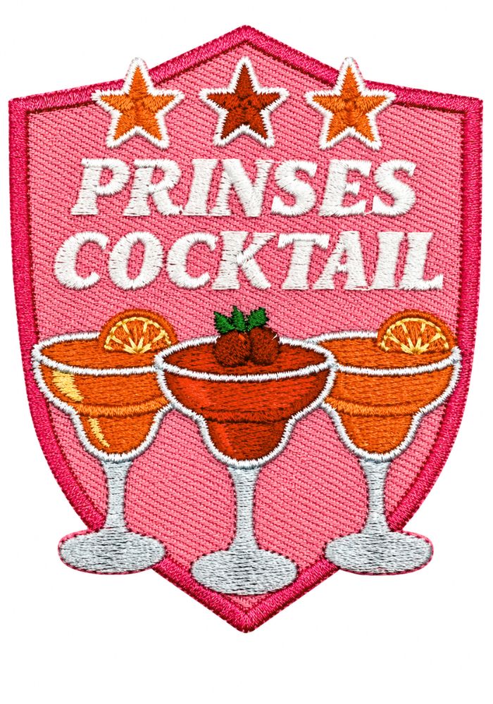 Prinses Cocktail - Kielegat Embleem -  - Carnavalsjas Store