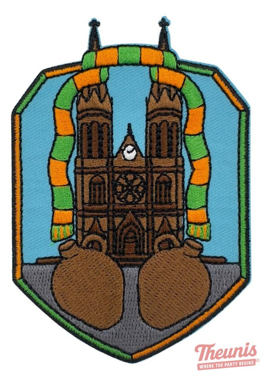 Kerk Met Sjaal - Kruikenstad Embleem -  - Carnavalsjas Store