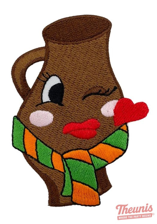 Meske Kussend - Kruikenstad Embleem -  - Carnavalsjas Store
