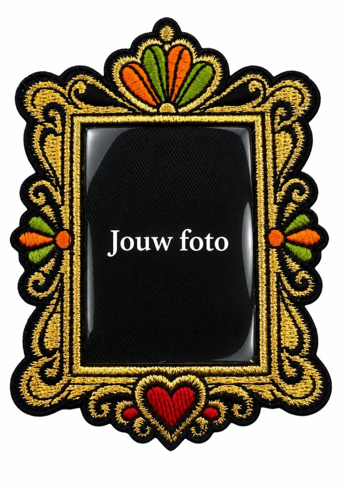 Luxe Fotolijst Goud - Kruikenstad Embleem -  - Carnavalsjas Store