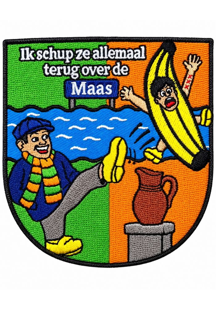 Terug Over De Maas - Kruikenstad Embleem -  - Carnavalsjas Store