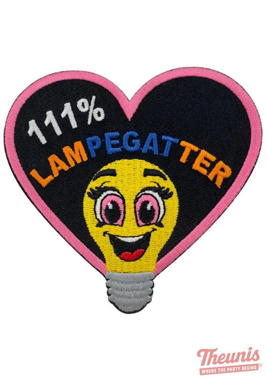111% Lampegatter - Lampegat Embleem -  - Carnavalsjas Store