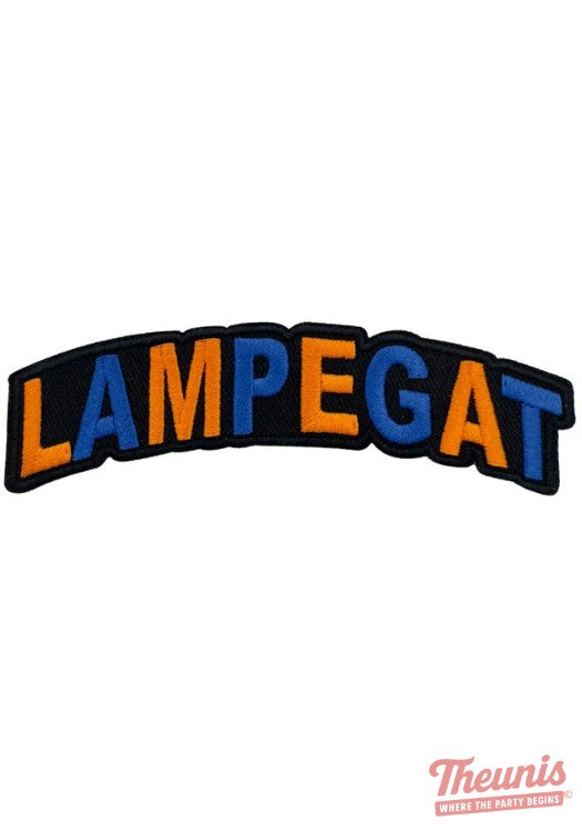 Boogje Tekst - Lampegat Embleem -  - Carnavalsjas Store