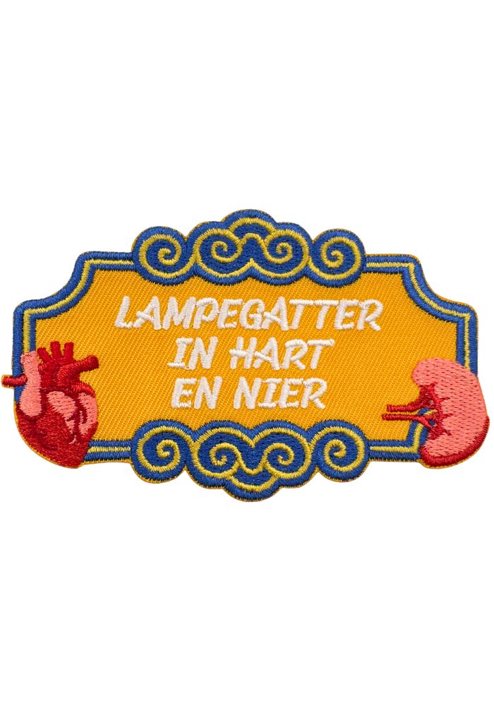 In Hart En Nier - Lampegat Embleem -  - Carnavalsjas Store