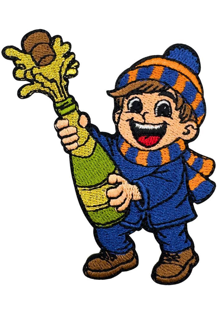 Jongen Met Champagne - Lampegat Embleem -  - Carnavalsjas Store