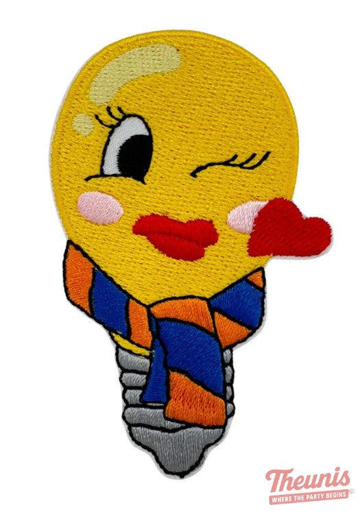 Lampin Kussend - Lampegat Embleem -  - Carnavalsjas Store