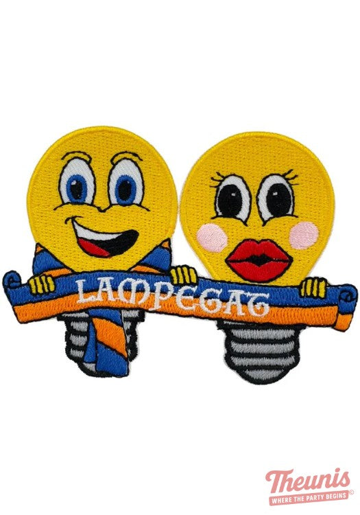 Lamp & Lampin - Lampegat Embleem -  - Carnavalsjas Store