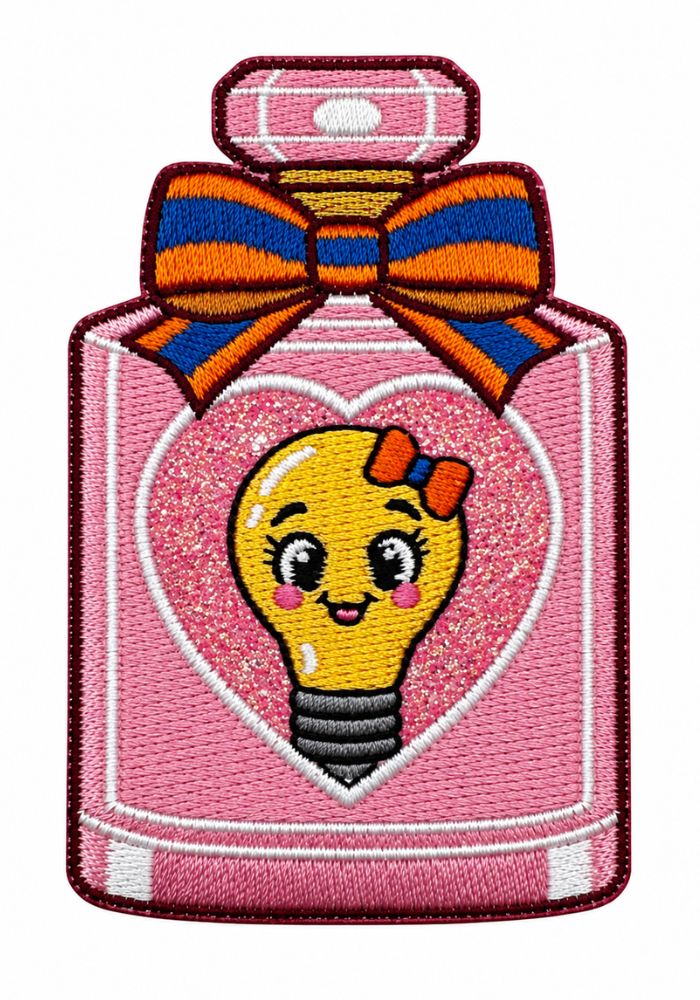 Parfum Roze - Lampegat Embleem -  - Carnavalsjas Store