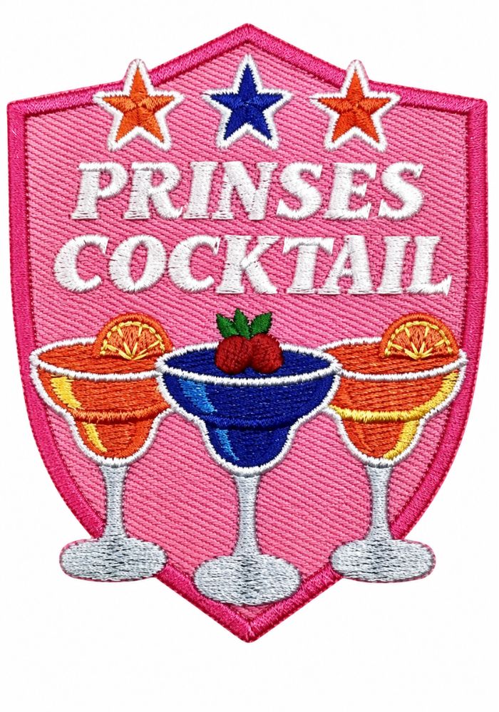 Prinses Cocktail - Lampegat Embleem -  - Carnavalsjas Store