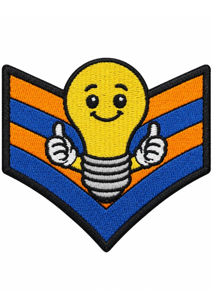 Rangstrepen Lampje - Lampegat Embleem -  - Carnavalsjas Store
