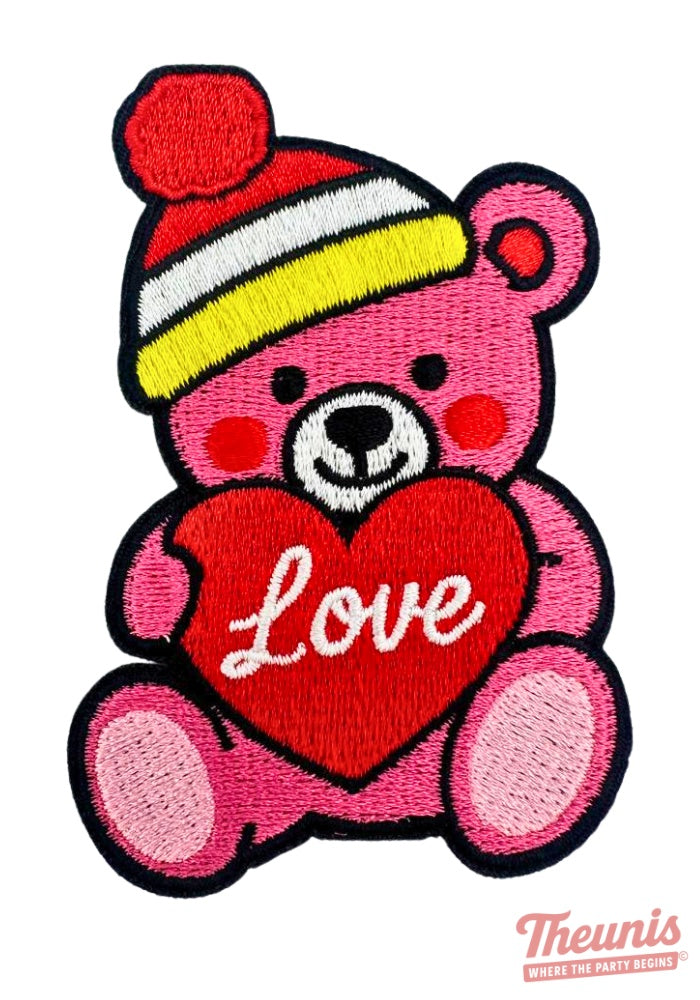 Beertje Roze Love - Oeteldonk Embleem -  - Carnavalsjas Store