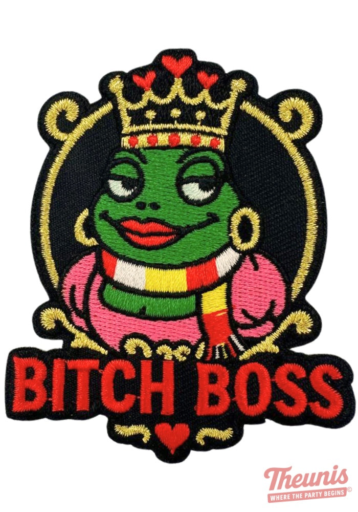 Bitch Boss - Oeteldonk Embleem -  - Carnavalsjas Store