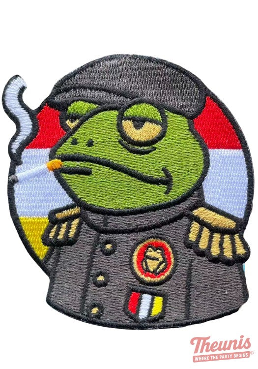 Kikker Met Sigaret - Oeteldonk Embleem -  - Carnavalsjas Store