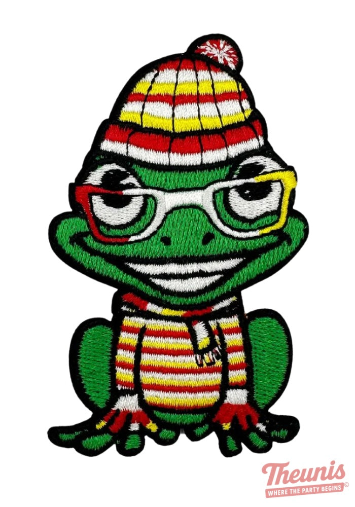 Kikker Met Kleren - Oeteldonk Embleem -  - Carnavalsjas Store
