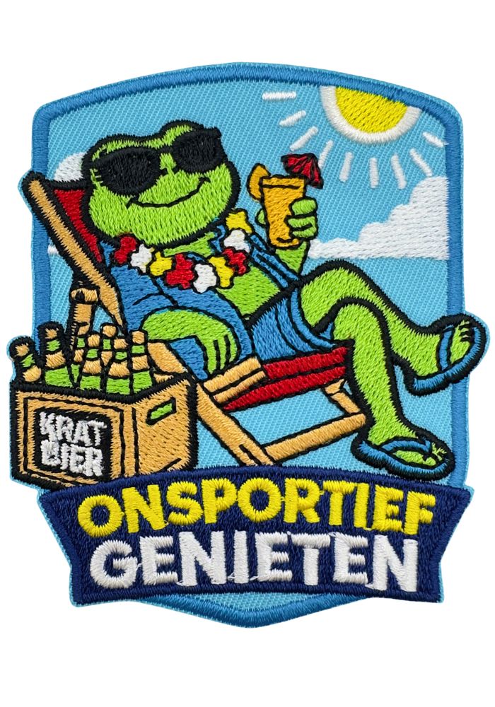 Onsportief Genieten - Oeteldonk Embleem -  - Carnavalsjas Store
