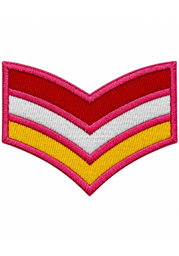 Rangstrepen Roze - Oeteldonk Embleem -  - Carnavalsjas Store