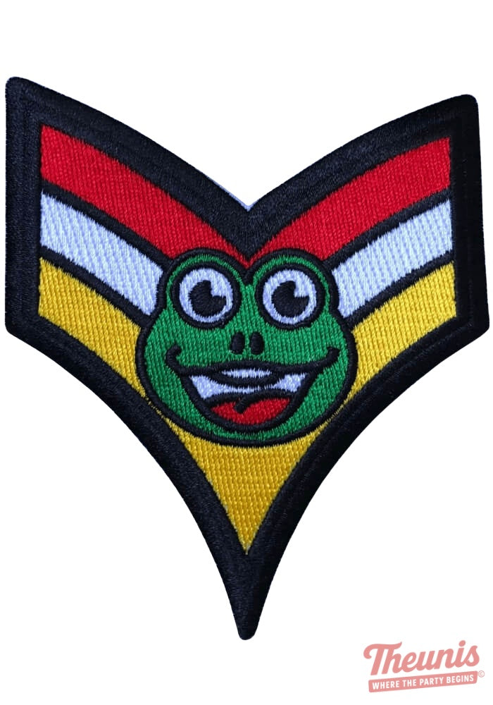 Schouder Kikker Strepen - Oeteldonk Embleem -  - Carnavalsjas Store