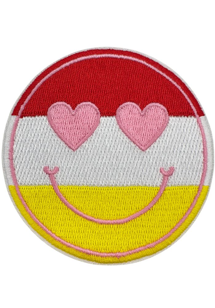 Smiley Hartjes - Oeteldonk Embleem -  - Carnavalsjas Store