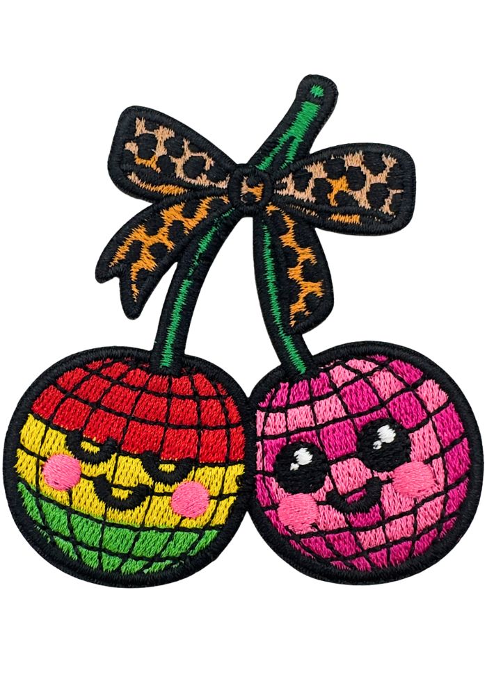 Disco Ballen Kersen - Vastelaovend Embleem -  - Carnavalsjas Store