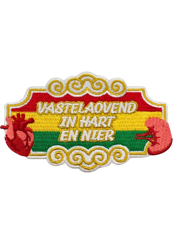 In Hart En Nier - Vastelaovend Embleem -  - Carnavalsjas Store