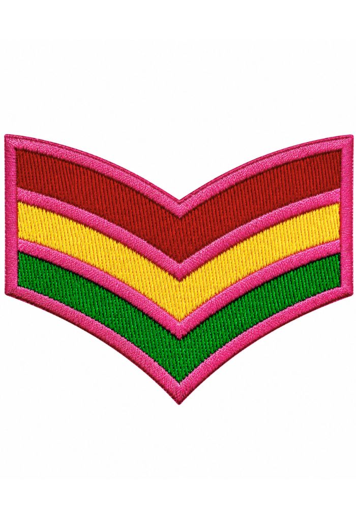 Rangstrepen Roze - Vastelaovend Embleem -  - Carnavalsjas Store