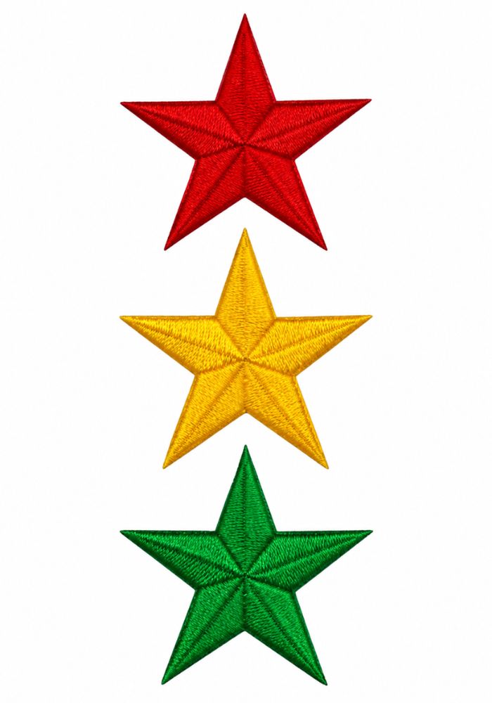 Sterren Middel - Vastelaovend Embleem -  - Carnavalsjas Store